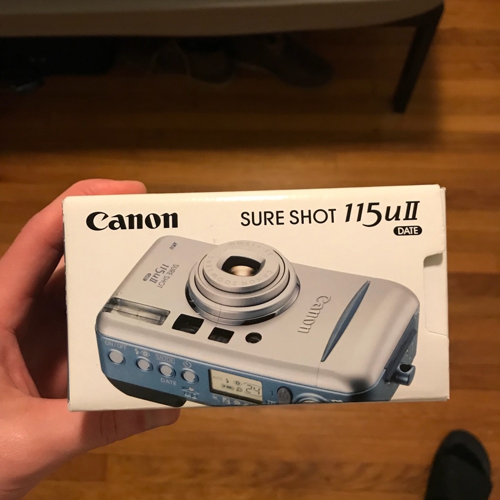 Never used Canon vintage camera